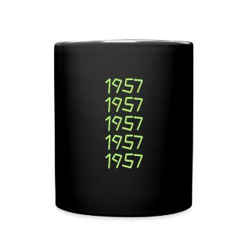 Dim 1957 - Mug uni - noir - Devant