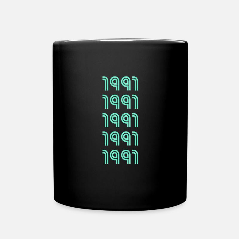 Rose 1991 - Mug uni - noir