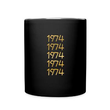 Leisure time 1974 - Full Colour Mug - black - Front