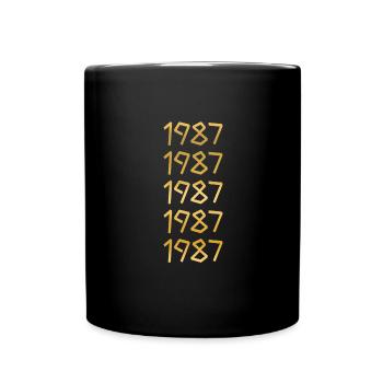 Leisure time 1987 - Full Colour Mug - black - Front