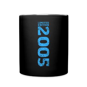 Limited Edition 2005 18th Birthday Gift - Full Colour Mug - black - Front