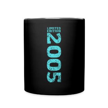Limited Edition 2005 18th Birthday Gift - Full Colour Mug - black - Front