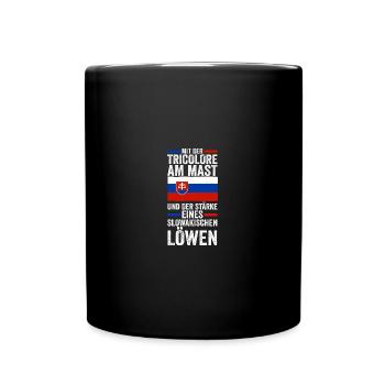 Slowaken Slowakei - Tasse einfarbig - Schwarz - Vorne