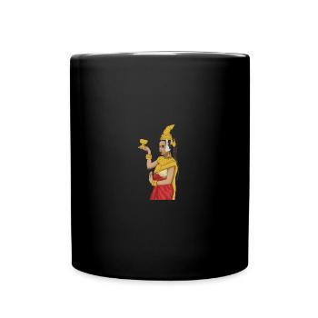 Cambodge Tradition Danse Khmer Apsara I Cadeau - Mug uni - noir - Devant