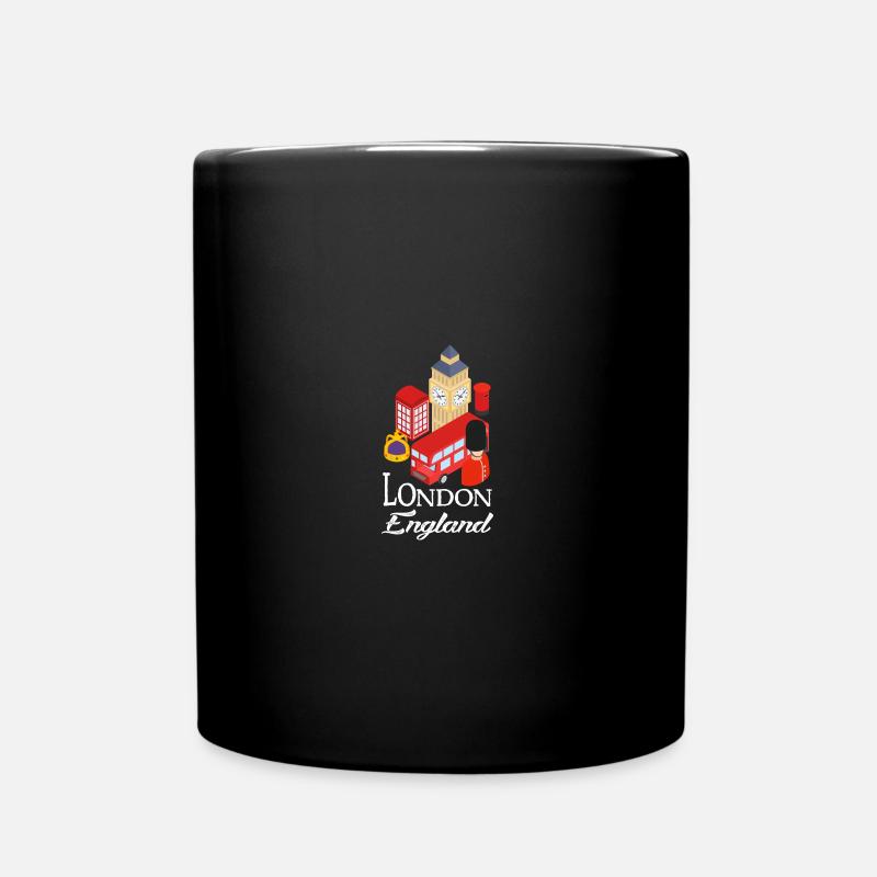 London, England - Full Colour Mug - black