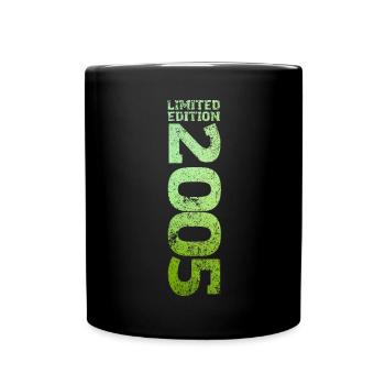 Édition Limitée 2005 Cadeau 18e anniversaire - Mug uni - noir - Devant