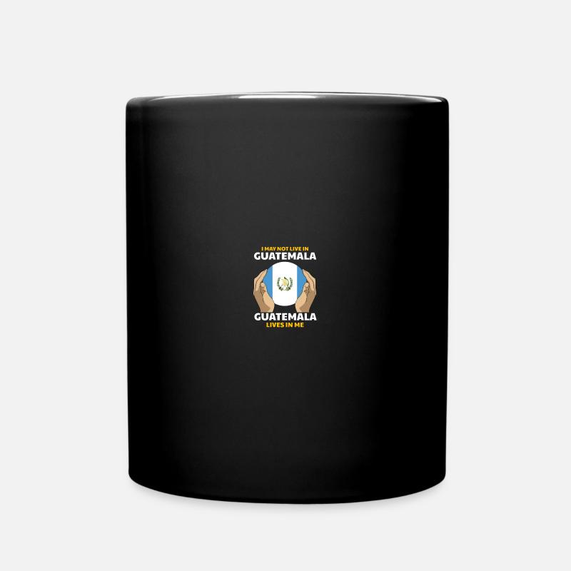 Guatemala drapeau guatémaltèque ADN I cadeau - Mug uni - noir