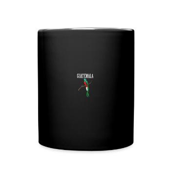 Guatemala Guatemalan Flagge DNA I Geschenk - Tasse einfarbig - Schwarz - Vorne