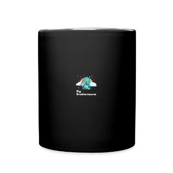 Frère frère frère Brother I cadeau - Mug uni - noir - Devant