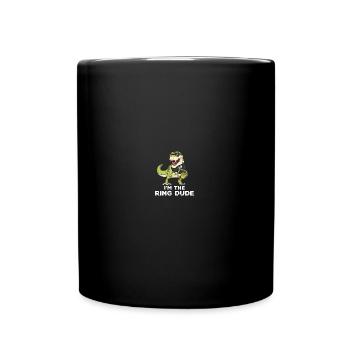 Dinosaur Ring Tyrannosaurus Rex I Gift - Full Colour Mug - black - Front