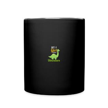 Dinosaur T-Rex Tyrannosaurus Rex I Gift - Full Colour Mug - black - Front
