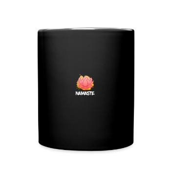 Buddha Monk Namaste Buddhism I Gift - Full Colour Mug - black - Front