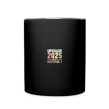Kita Abschied Erste Klasse Einschulung 2025 - Tasse einfarbig - Schwarz - Vorne