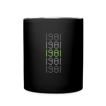 Style 1981 - Mug uni - noir - Devant