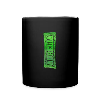 Nom de naissance Aurelia - Mug uni - noir - Devant