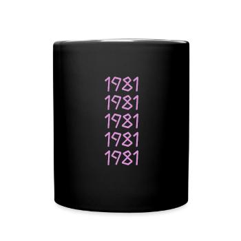 1981 - Full Colour Mug - black - Front