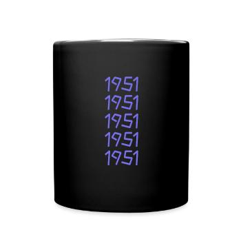 Soleil 1951 - Mug uni - noir - Devant