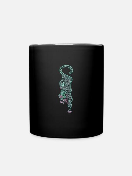 Tiger Japan - Full Colour Mug - black