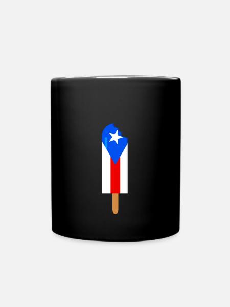 Puerto Rico - Tasse einfarbig - Schwarz