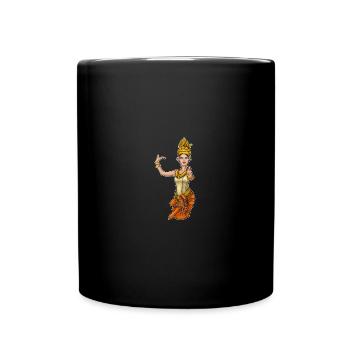 Cambodge Tradition Danse Khmer Apsara I Cadeau - Mug uni - noir - Devant