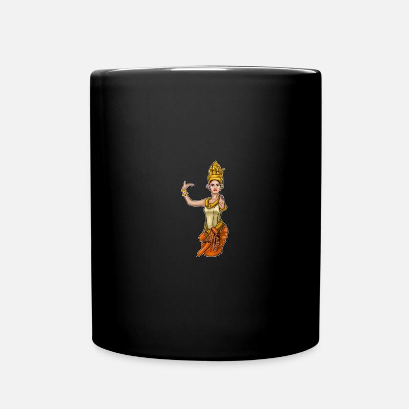 Cambodge Tradition Danse Khmer Apsara I Cadeau - Mug uni - noir