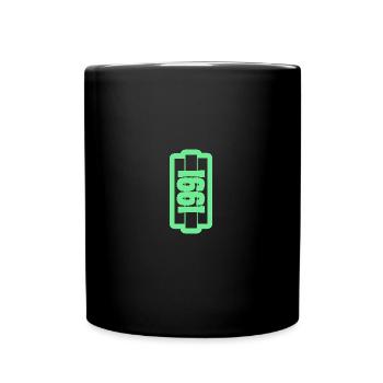 1991 - Tasse einfarbig - Schwarz - Vorne