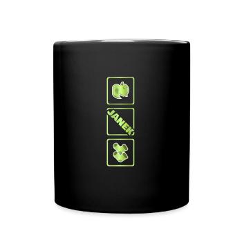 Baby Janek - Tasse einfarbig - Schwarz - Vorne