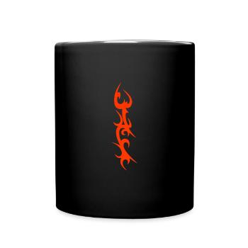 Tribal Cyber Sigil Cybersigilisme Impressionnant Pour Cyber - Mug uni - noir - Devant