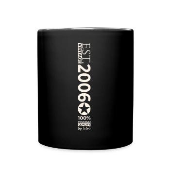 17th Birthday Man Original June Vintage 2006 - Full Colour Mug - black - Front