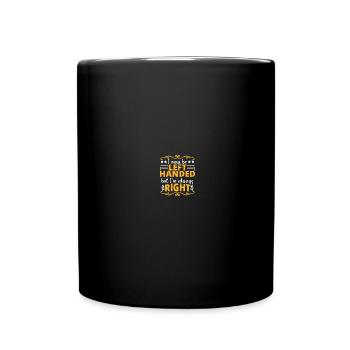 La science gaucher dit drôle - Mug uni - noir - Devant