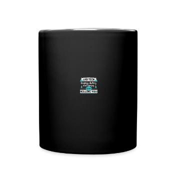 Laboratory Technician Researcher Scientist Job Saying - Full Colour Mug - black - Front