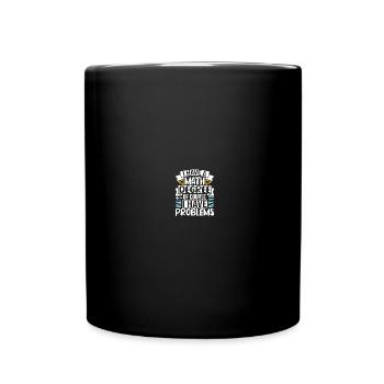 J’ai un diplôme en mathématiques bien sûr j’ai des problèmes - Mug uni - noir - Devant
