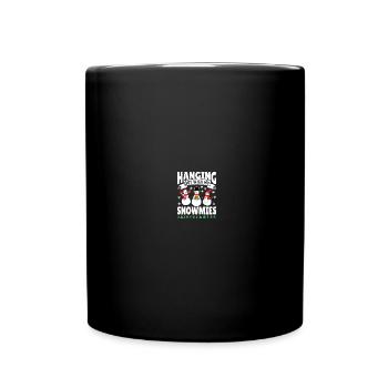 Passer du temps avec mes Snowmies - Mug uni - noir - Devant
