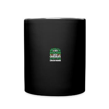 I told a Friend I'm into Avocado with Chocolate - Full Colour Mug - black - Front