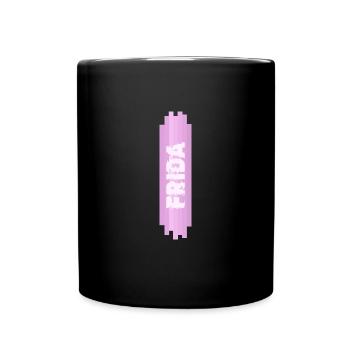 Nom de la femme - Mug uni - noir - Devant
