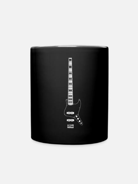 basse - Mug uni - noir