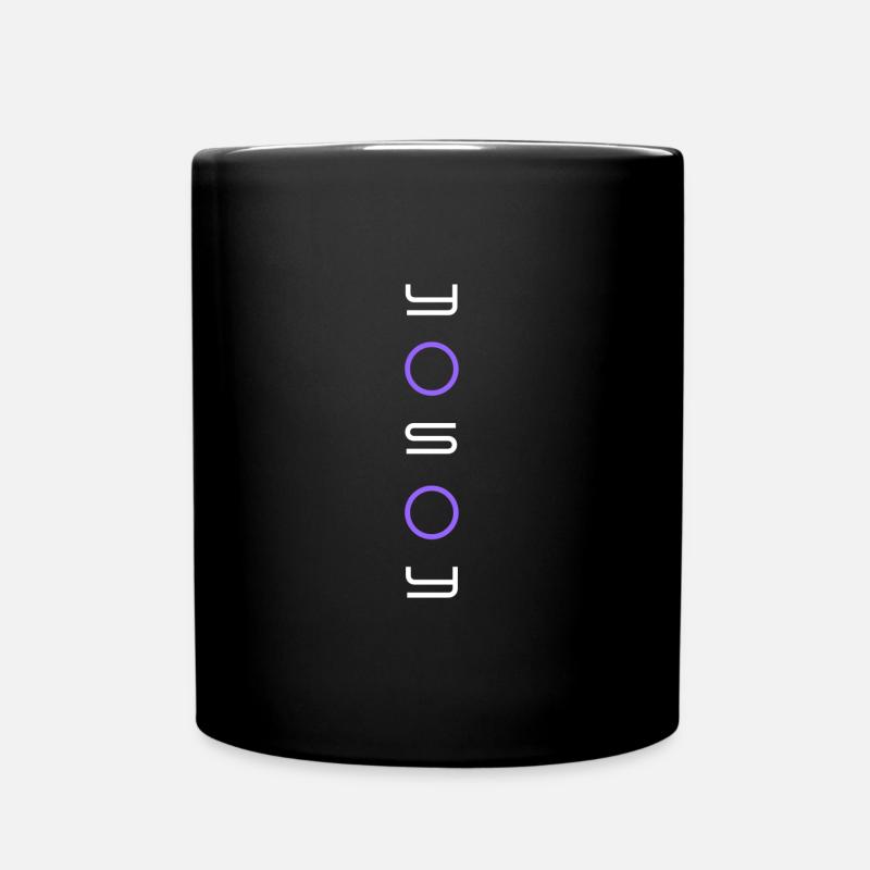 ICH BIN für dunkle Farben - Tasse einfarbig - Schwarz