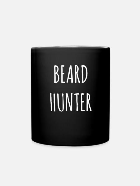 Beard Hunter - Tasse einfarbig - Schwarz
