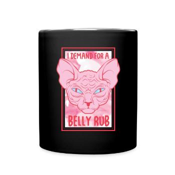 enfants Chat cadeaux Alien dictons enfants animaux - Mug uni - noir - Devant