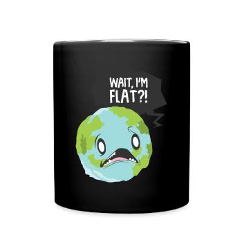 Geschenk Planet Comic Sprüche Astronomie Weltraum - Tasse einfarbig - Schwarz - Vorne