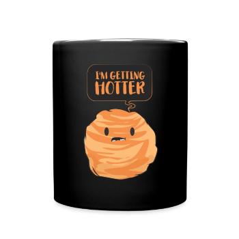 Planet Weltraum Galaxie Spruch Geschenk Comic - Tasse einfarbig - Schwarz - Vorne