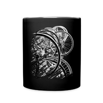 Radball | Cycle Ball Break 2 - Full Colour Mug - black - Front