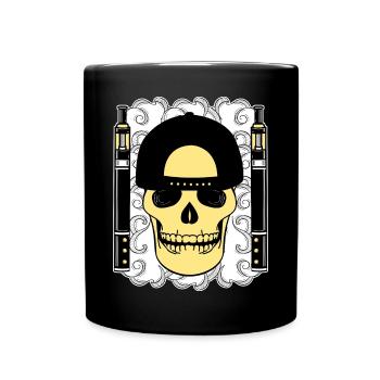 Vaper - Tasse einfarbig - Schwarz - Vorne