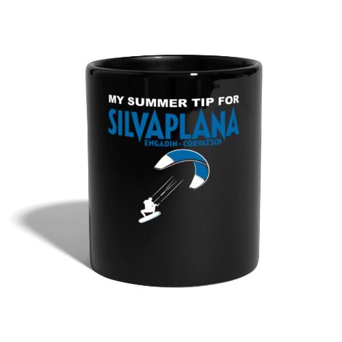 My summer tip for Silvaplana Kitesurfing Schweiz - Tasse einfarbig