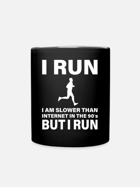 LE COUREUR LE PLUS LENT DE WILD WEST - Mug uni - noir
