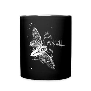 Bee bee Gothic occult Sigil gift - Full Colour Mug - black - Front