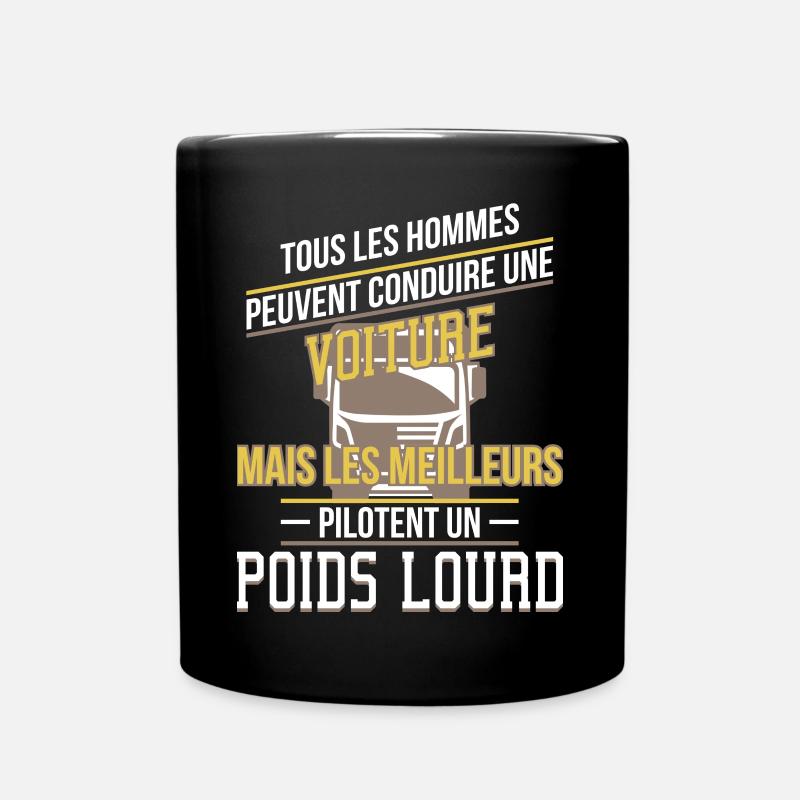 Poids lourd - les meilleurs - Mug uni - noir