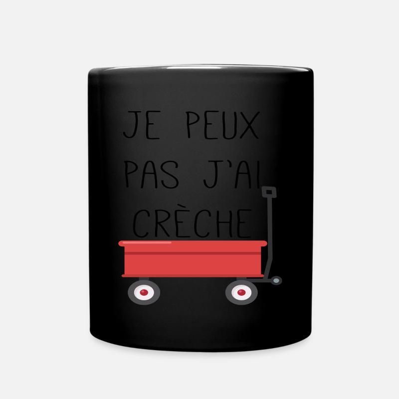 I can not have a nursery - Full Colour Mug - black
