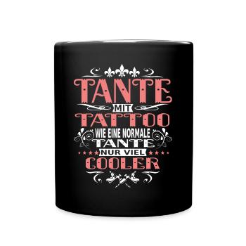 Best Aunt Gift sister sister-in-law - Full Colour Mug - black - Front