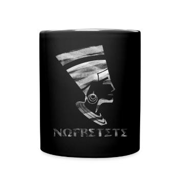 Néfertiti la beauté égyptienne - Mug uni - noir - Devant
